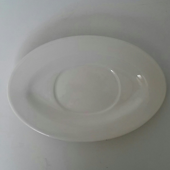 ROSCHER |  White Gravy Boat & Underplate - Picture 8 of 8